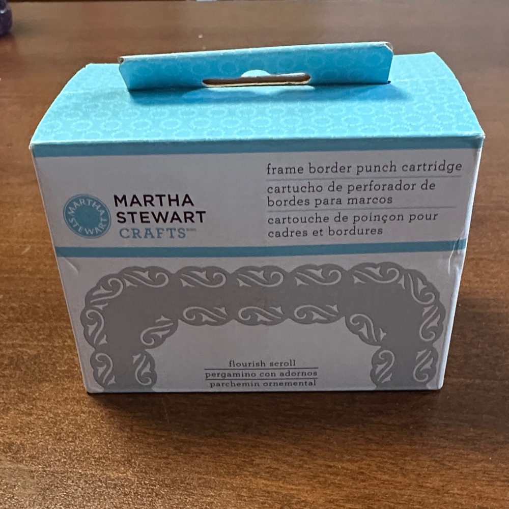 Martha Stewart Crafts Frame Border Punch Cartridge Starter Set Required sold sep